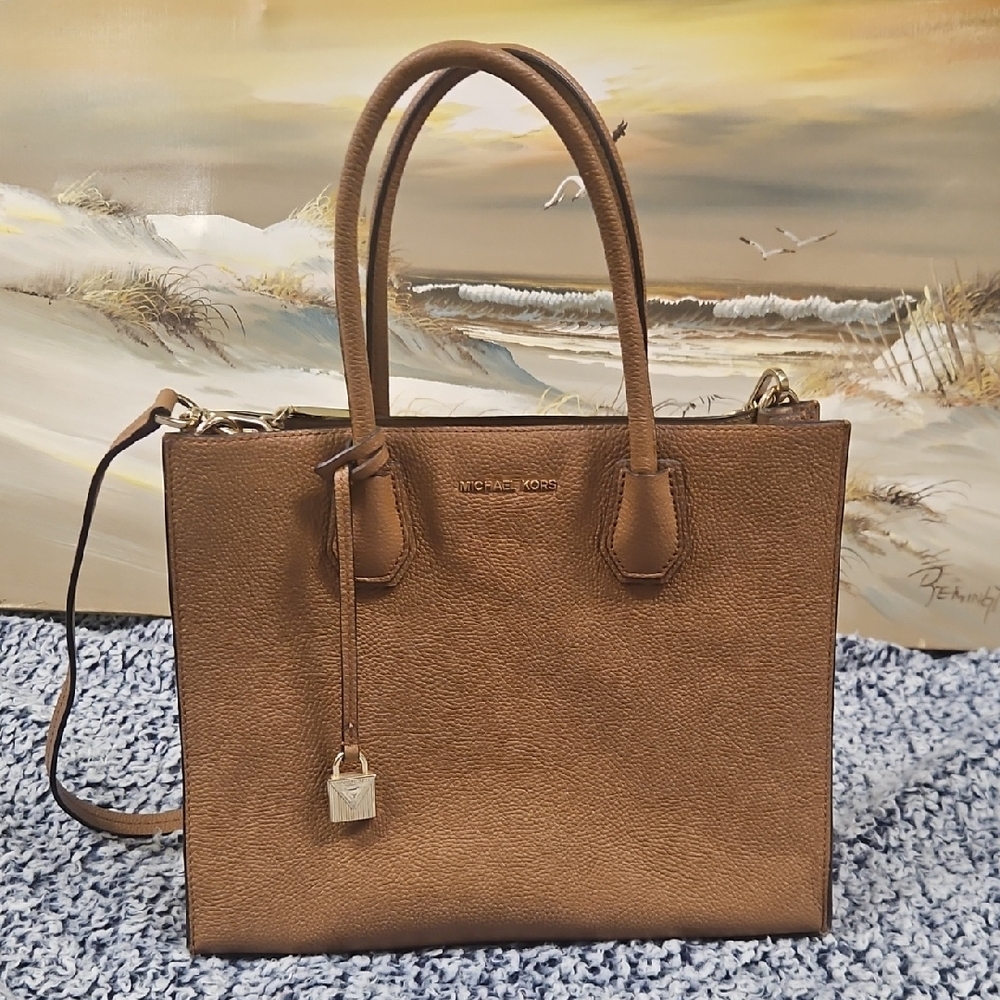 Michael Kors Tan Leather Tote